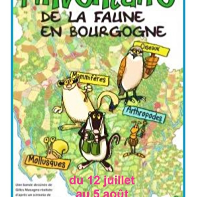 Festival Nature en livres - six expositions - Délices romanesques - Monceaux-Le-Comte