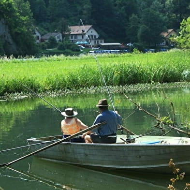 Pêche dans les rivières du Doubs
