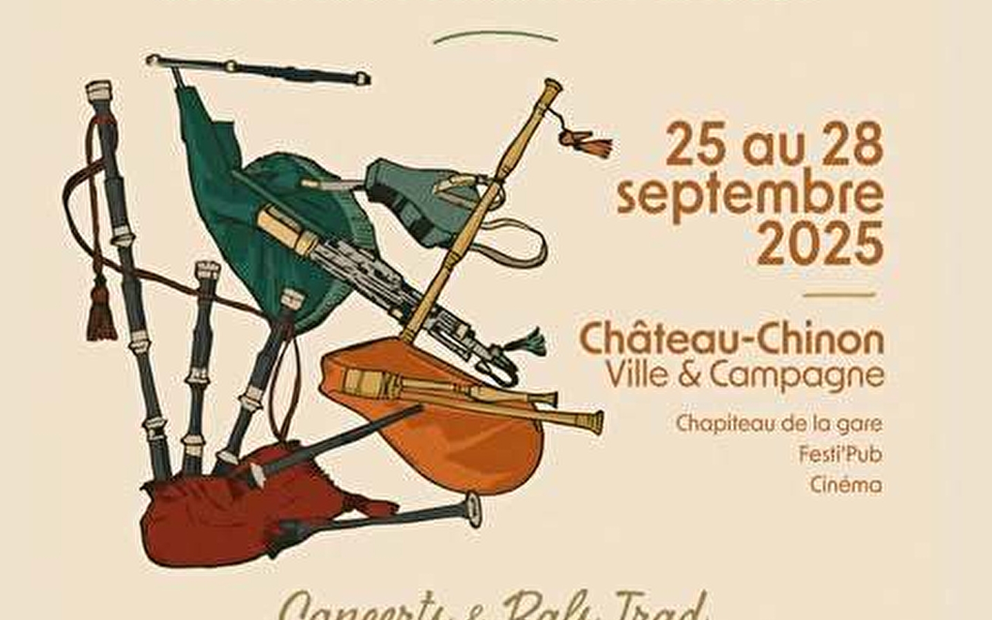 8ème édition Festi rencontres Morvan Irlande Ecosse 