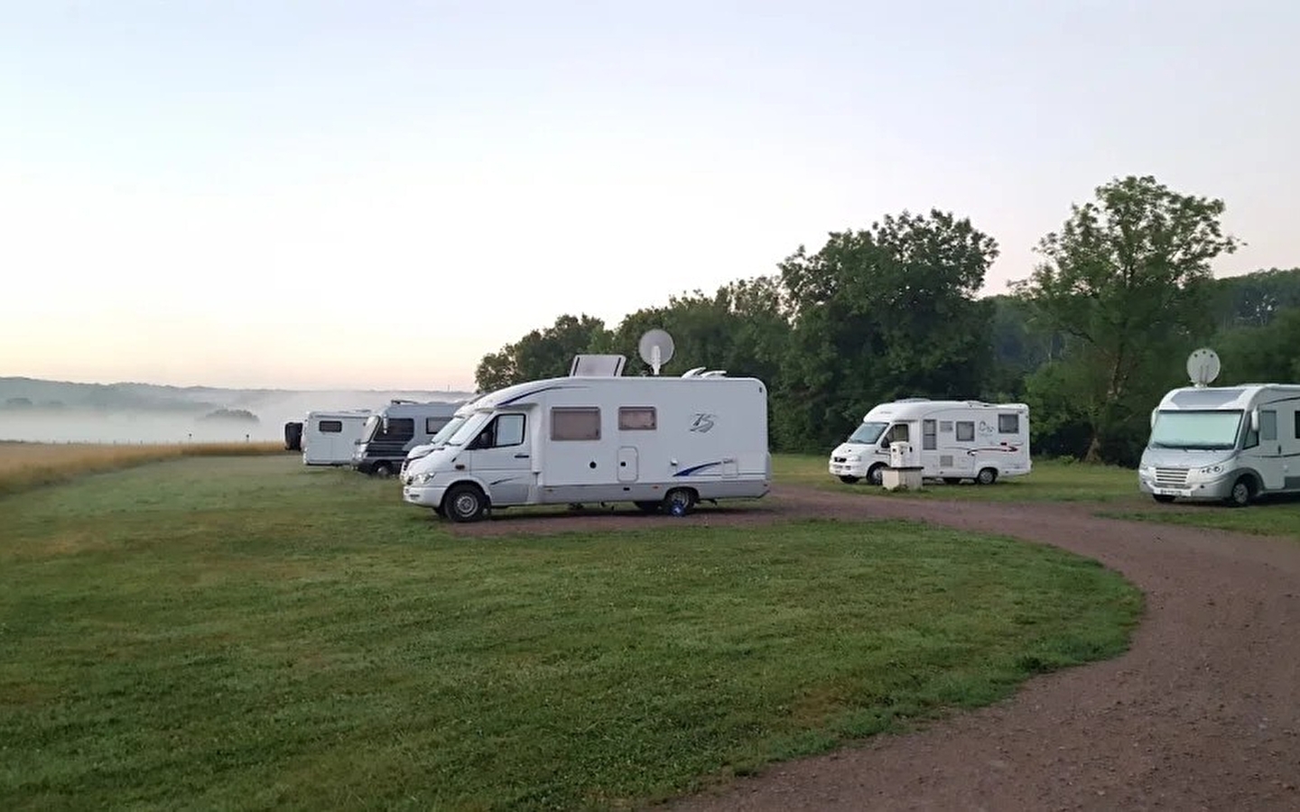 Aire pour camping-car 'Marina Corre'