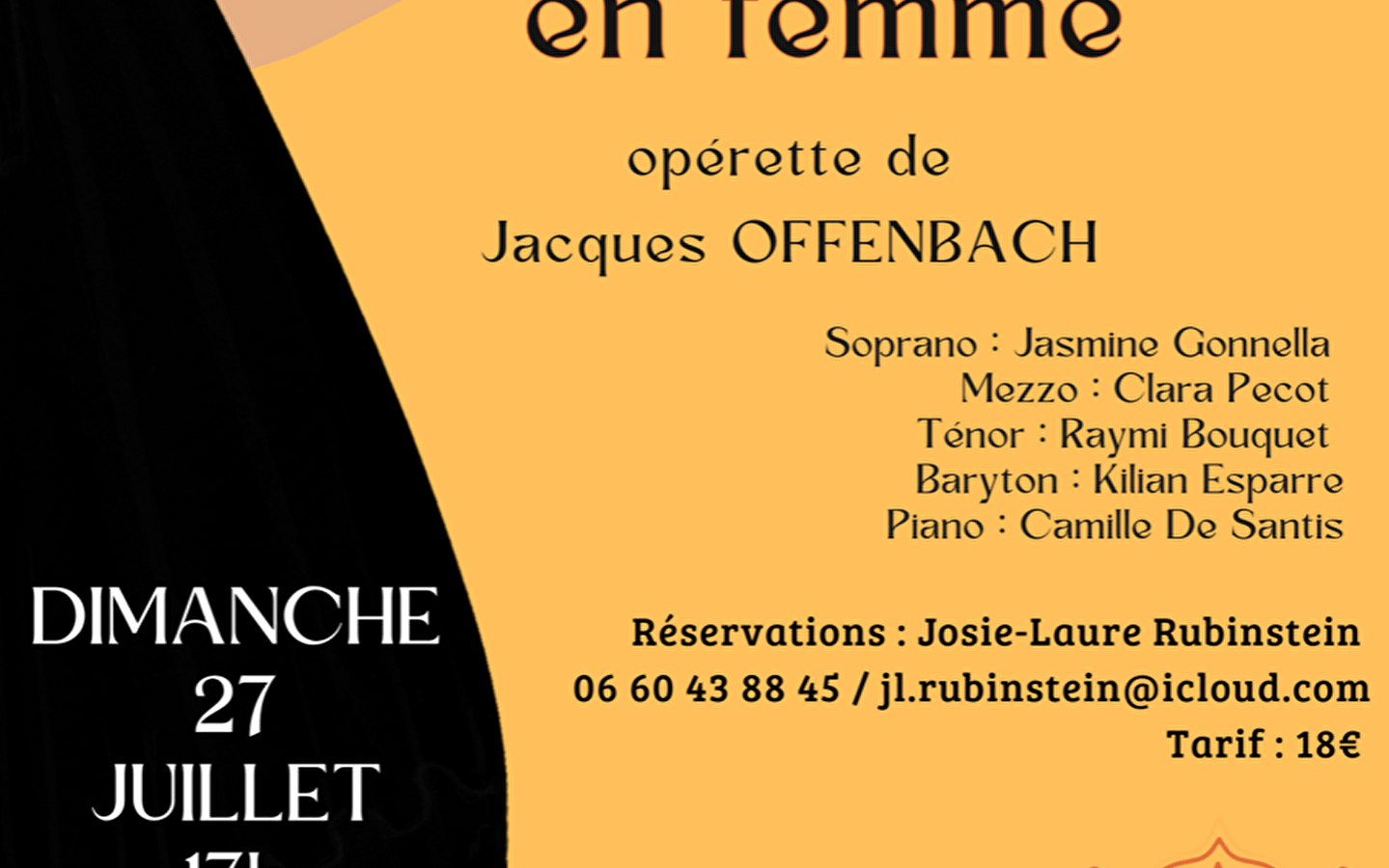 LA CHATTE MÉTAMORPHOSÉE EN FEMME OPÉRETTE OFFENBACH