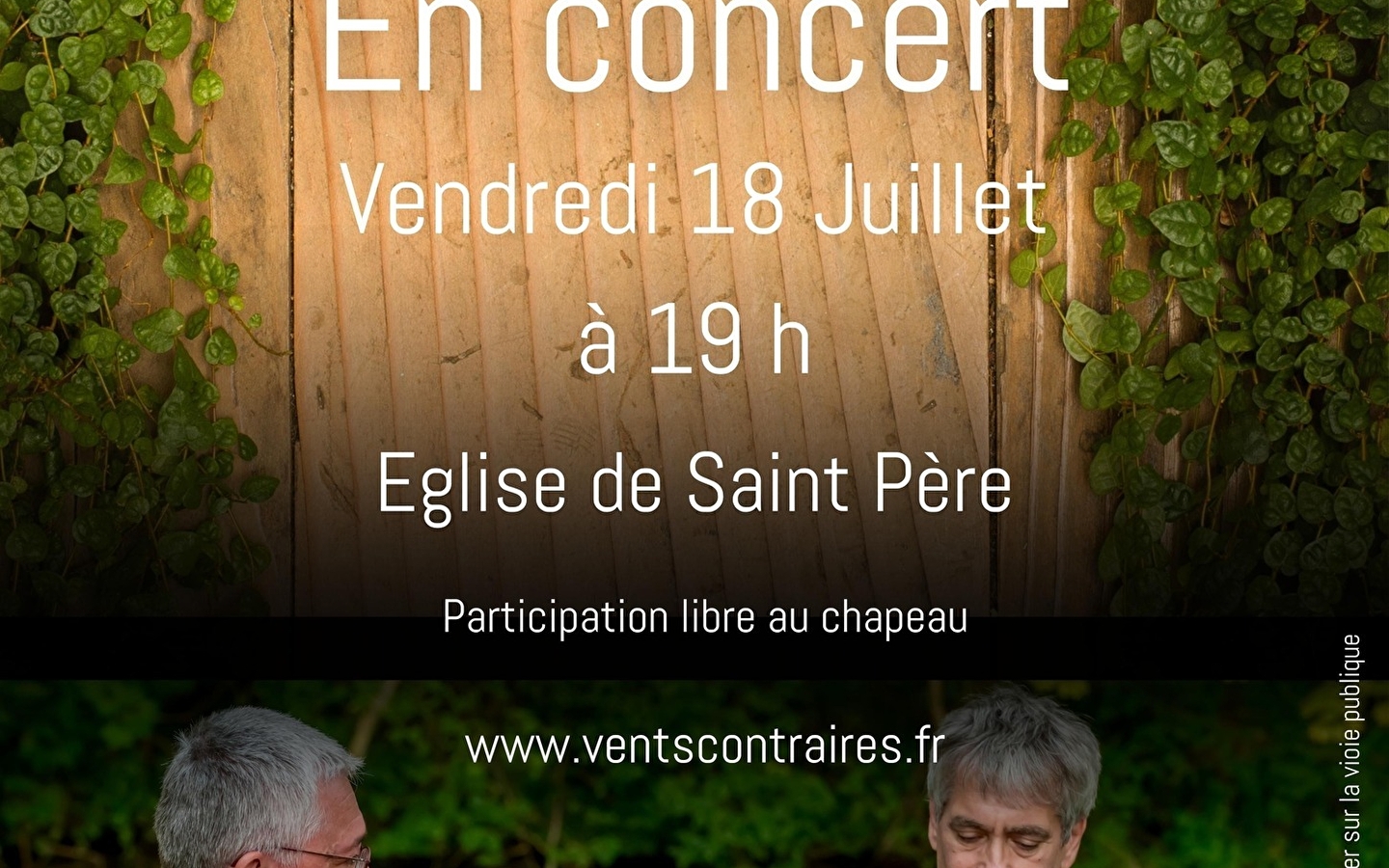 'Vents contraires' en concert